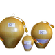 Proyectiles para fuegos artificiales de diferente calibre. Foto: DIYTrade